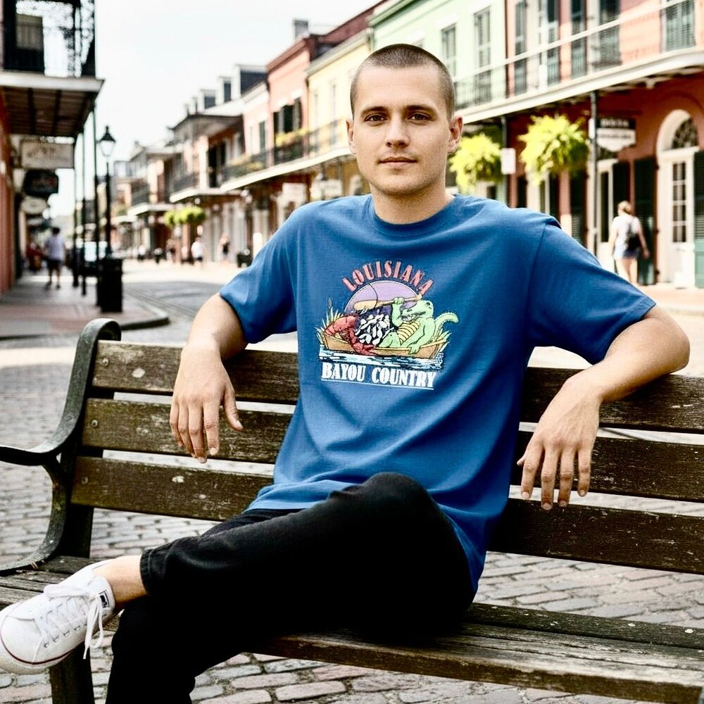 Louisiana Bayou Country Vintage 80's T-Shirt New Orleans